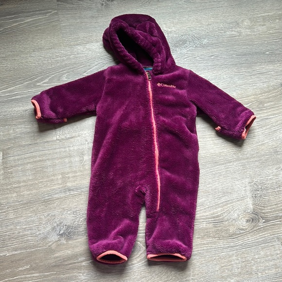 Columbia Other - Columbia fleece bunting - 3-6m